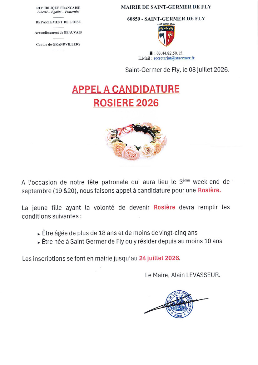 rosiere 2026