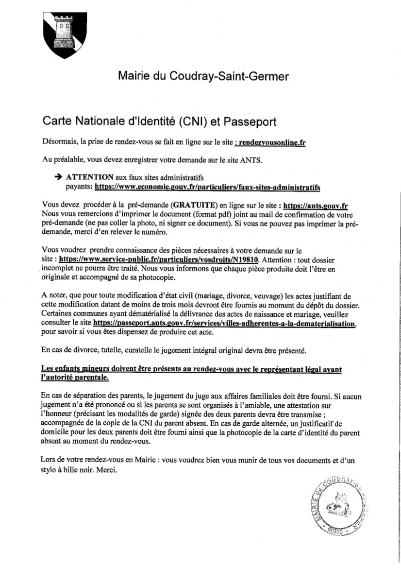 NOTE INFO GESTION CNI PASSEPORTS b