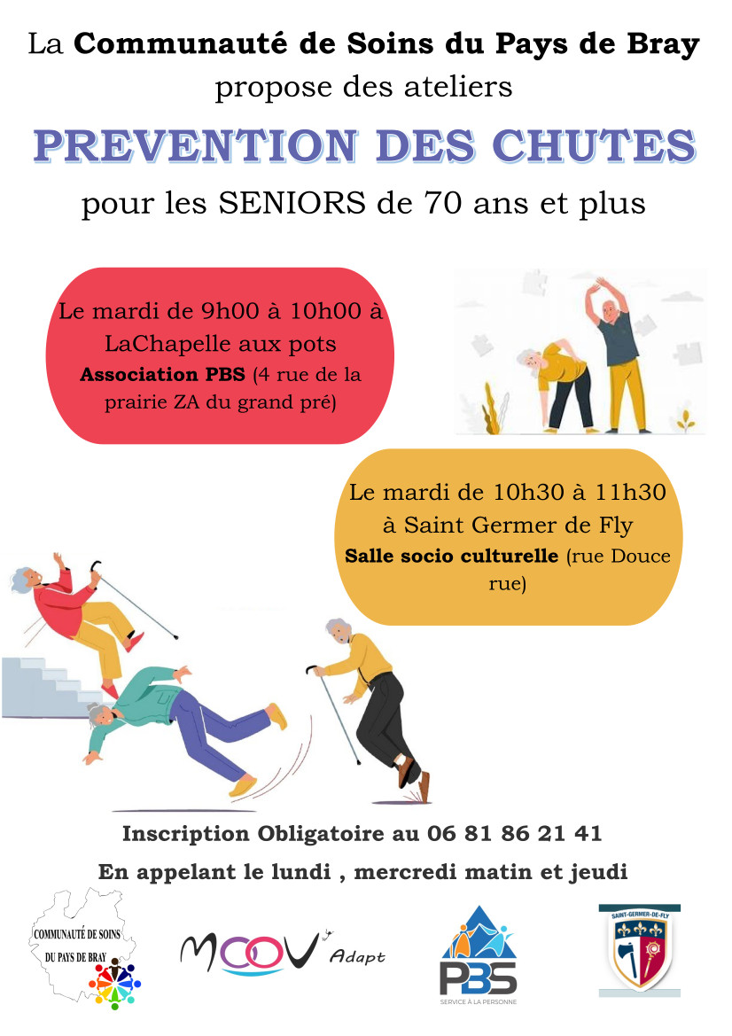 Affiche Prvention des chutes